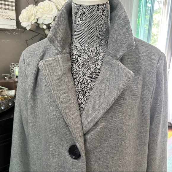 Liz Claiborne 3/4 Length Wool Pea Coat Size XL - Picture 3 of 13